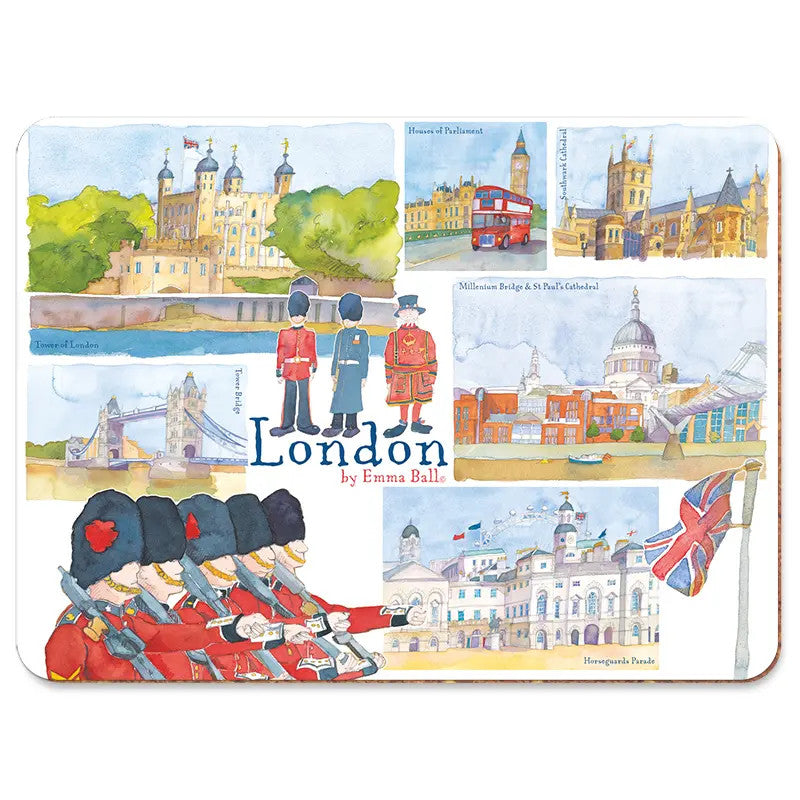 London placemat by Emma Ball