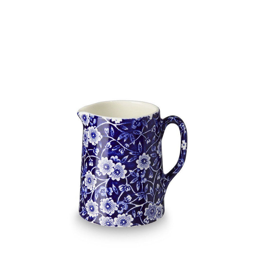 Burleigh Blue Calico Mini Tankard Jug