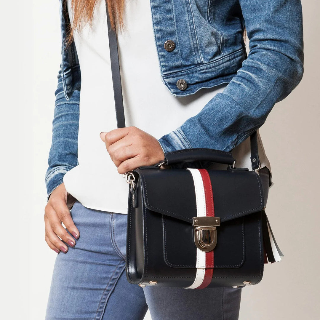 Handmade Leather Sugarcube British Edit Plus Handbag by Zatchels.