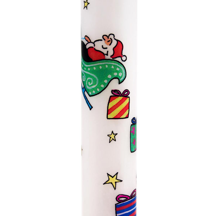 Alison Gardiner Santa Advent Candle