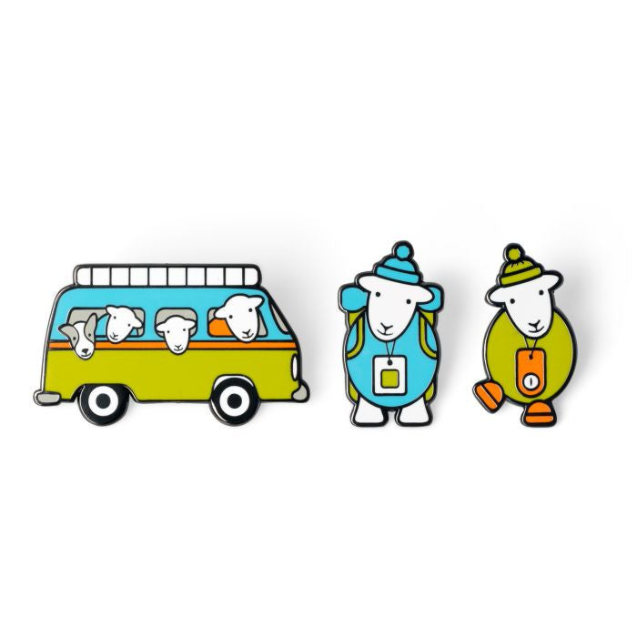 Adventures Pin Badge Set