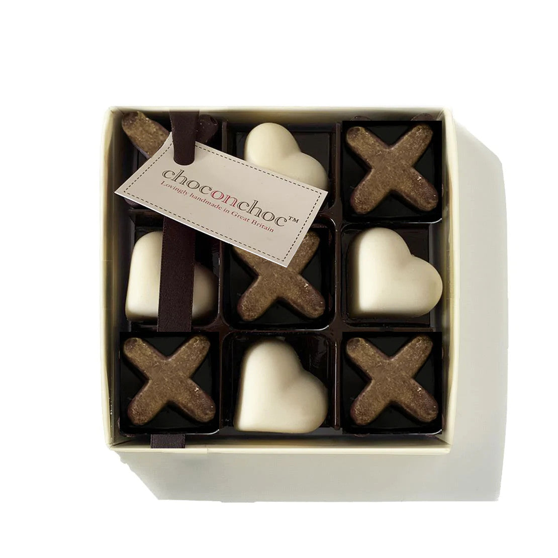 Chocolate Love & Kisses by Choc on Choc. Made in England.