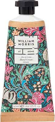 William Morris Strawberry Aloe & Lime 50ml Hand Cream by Heathcote & Ivory - Golden Lily Dark