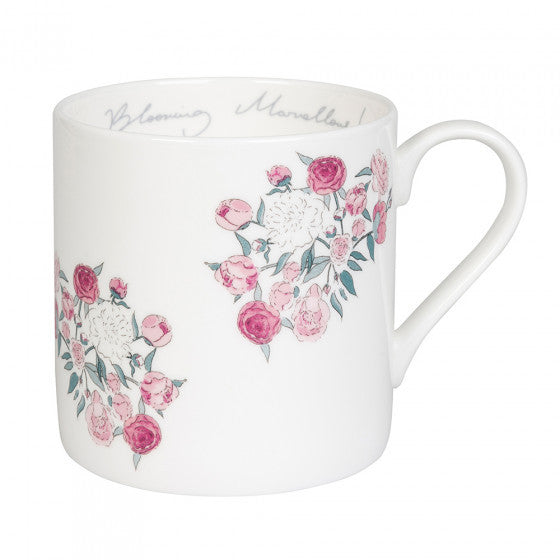 Peony Blooming Marvelous Mug – The Bee's Knees British Imports