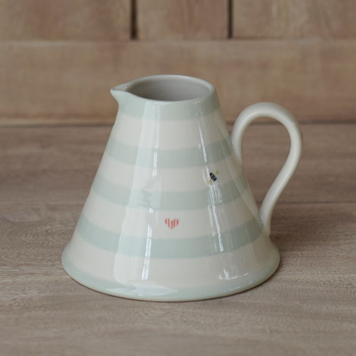 Susie Watson pottery Honey Bees baby Pitcher.