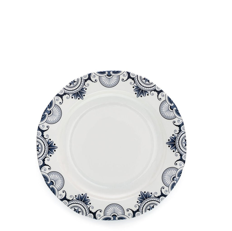 Burleigh Ink Blue Palisade Dinner Plate