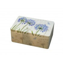 Emma Ball Agapanthus Rectangular Box Tin