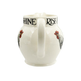 Emma Bridgewater handmade pottery Rise & Shine 1 1/2 Pint Jug.