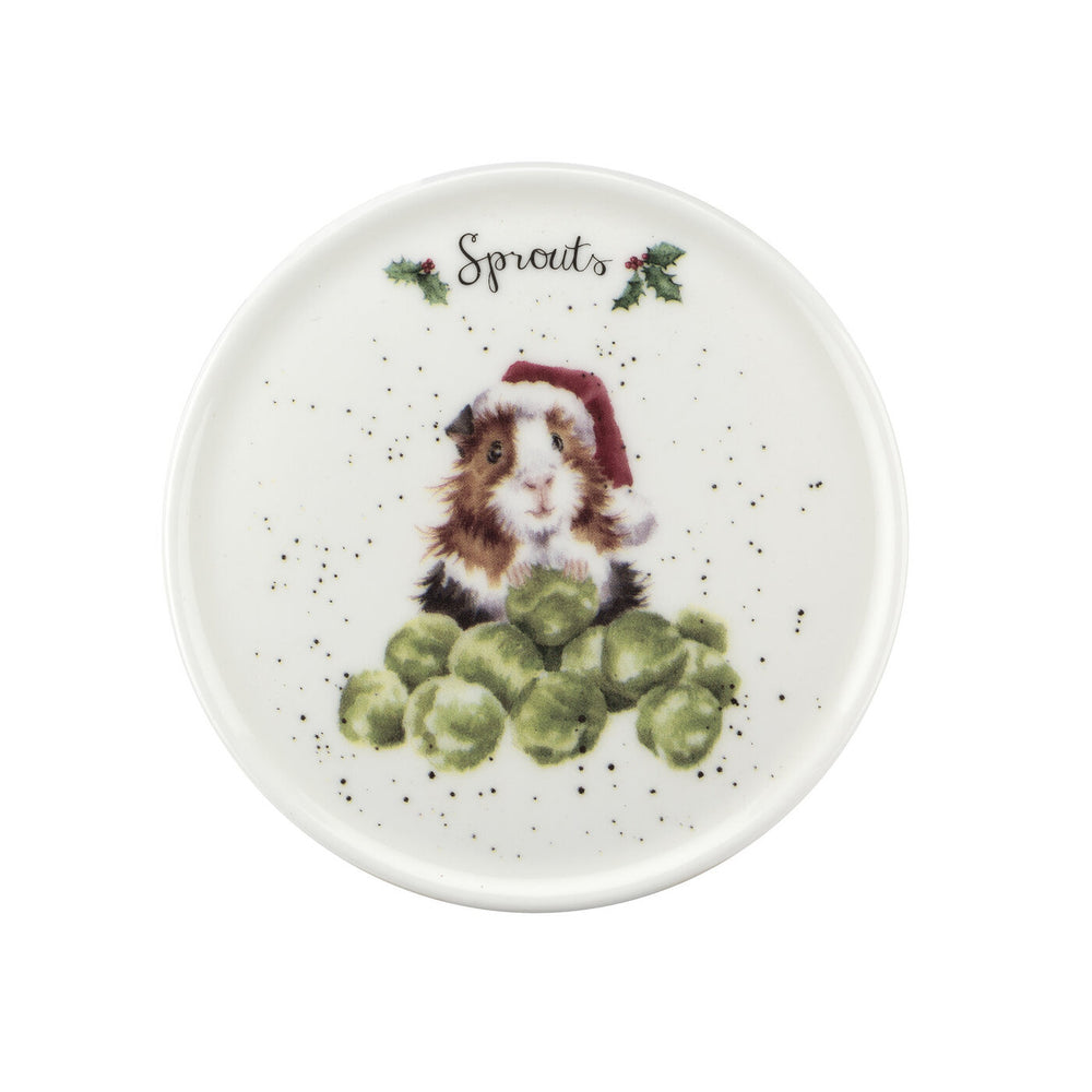 Sprouts Fine Bone China Mug & Coaster Set from Wrendale Designs and Portmeirion