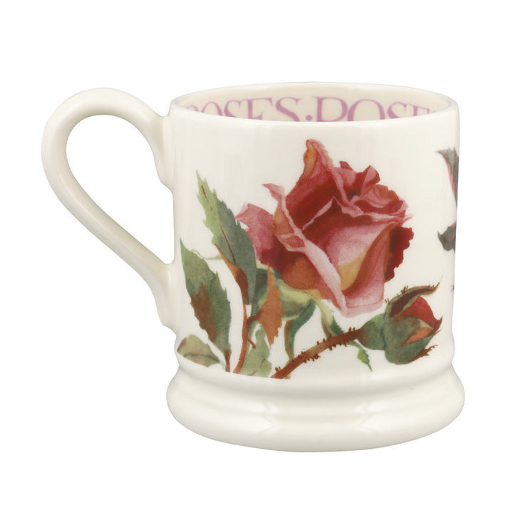 Emma Bridgewater Rose hand made 1/2 pint mug