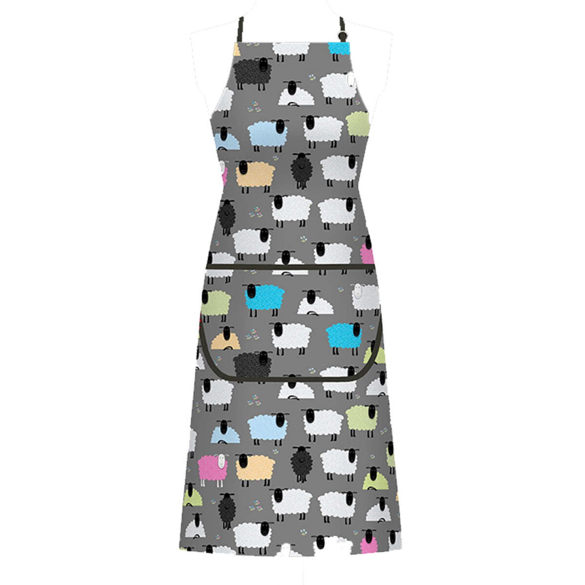 Ewe Beauty Cotton Apron by Samuel Lamont.