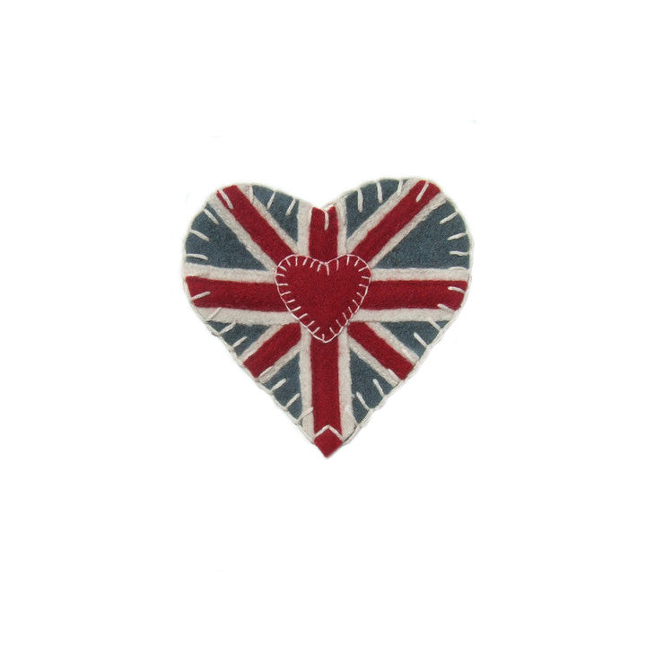 Jan Constantine Union Jack Brooch