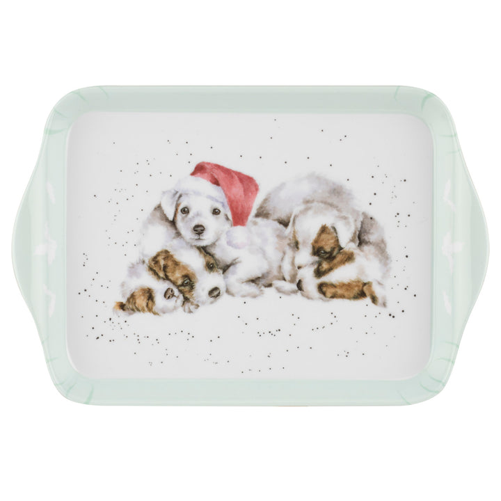 'Santa Paws'  Mug & Tray Set from Wrendale Designs and Portmeirion