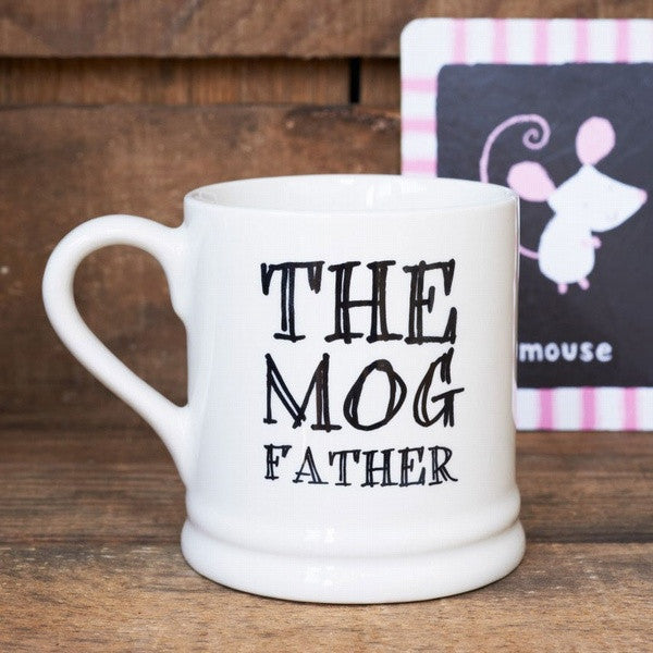 The Mog Father pottery mug from Sweet William Designs.