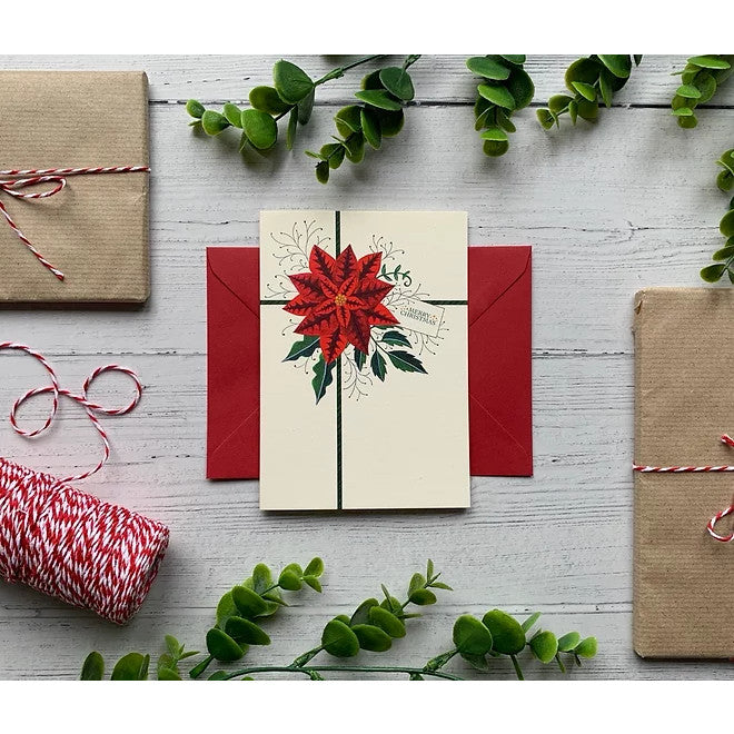 Christmas Present Christmas card by Becky Amelia.