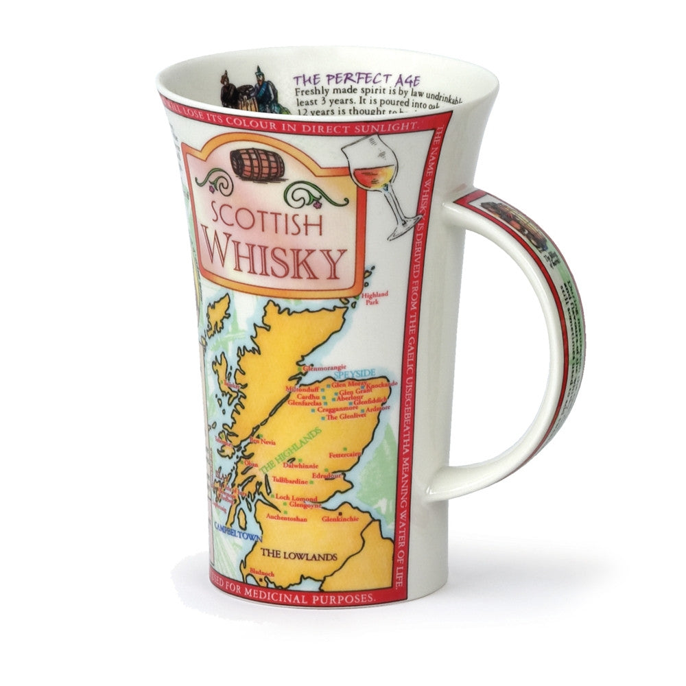 Bone china Dunoon Glencoe Scottish Whisky mug