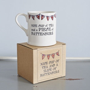 Nice Cup of Tea and a Piece of Battenburg Mug