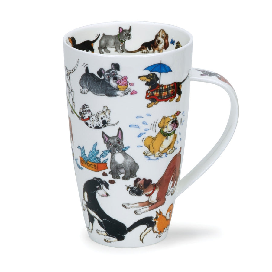 Dunoon Henley Barking Mad Mug. Made in England.