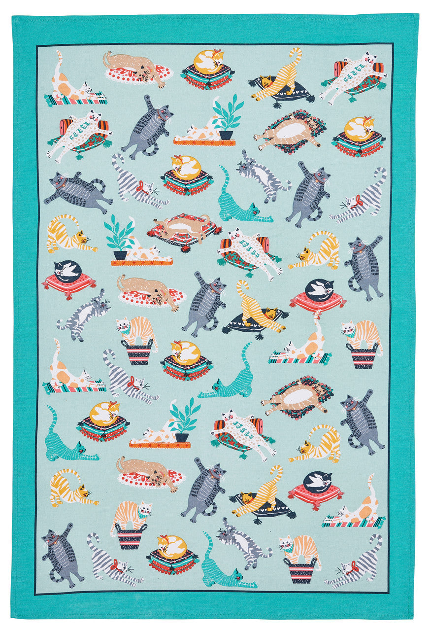Kitty Cats Tea Towel