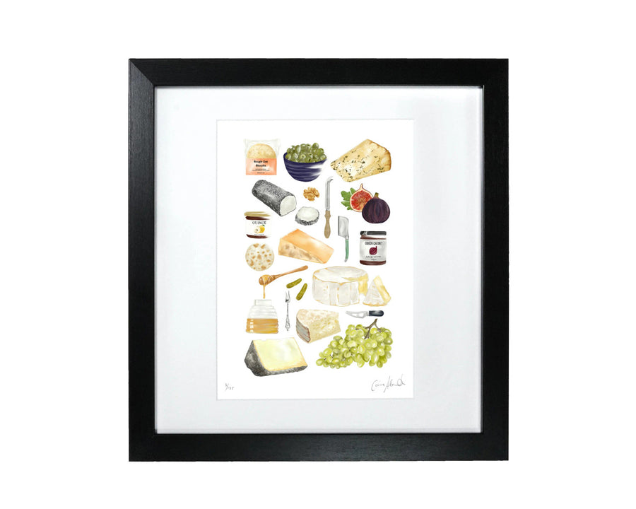 Cheese Board Print by Corinne Alexander