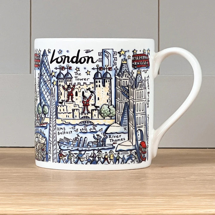 London Bone China Mug by Picturemaps