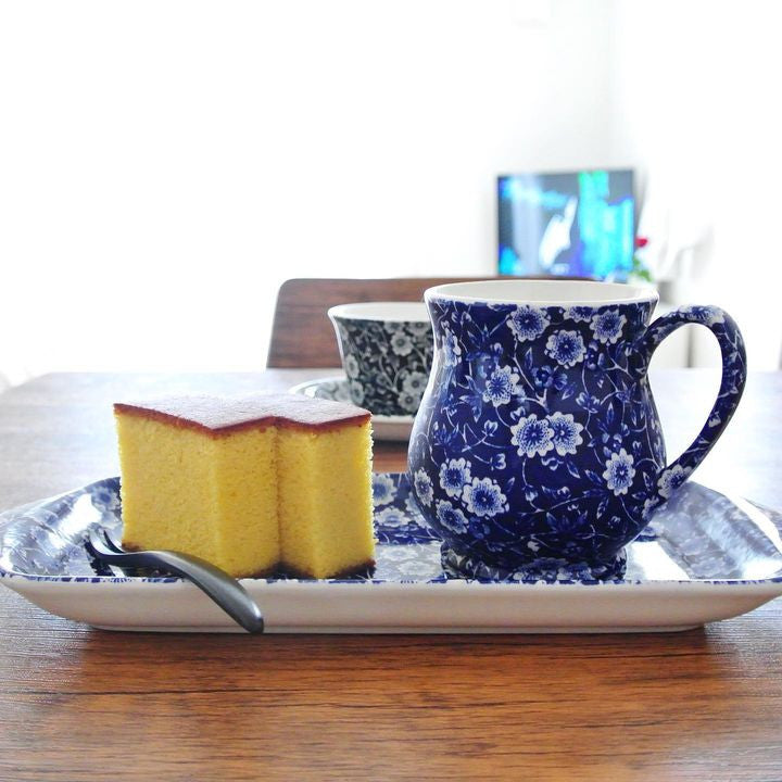 Blue Calico Sandringham Mug
