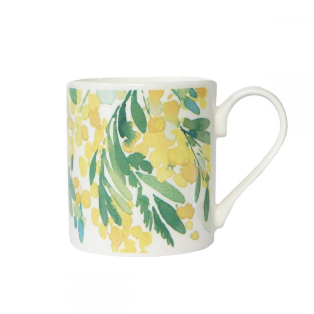 Bluebell Gray Mimosa Bone China Mug