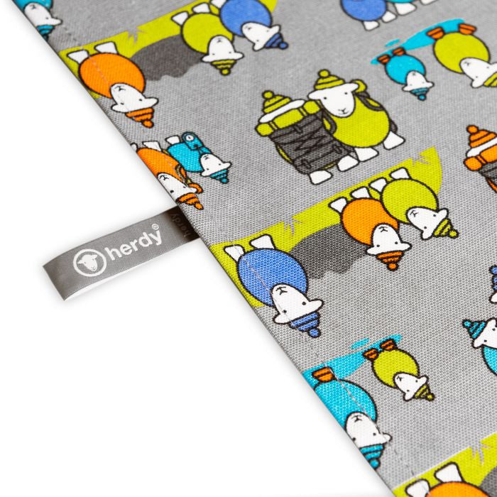 herdy Hiker cotton tea towel