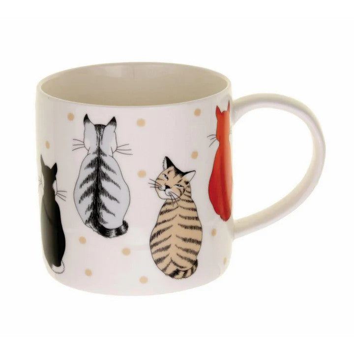 Cats in Waiting China Mug from Ulster Weavers