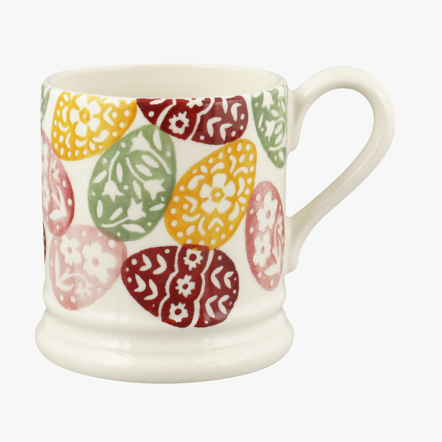 Emma Bridgewater Bright Easter Eggs 1/2 pint hand made mug.