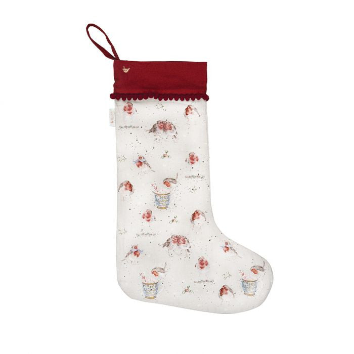 'Season's Tweetings' Robin Christmas Stocking by Wrendale Designs