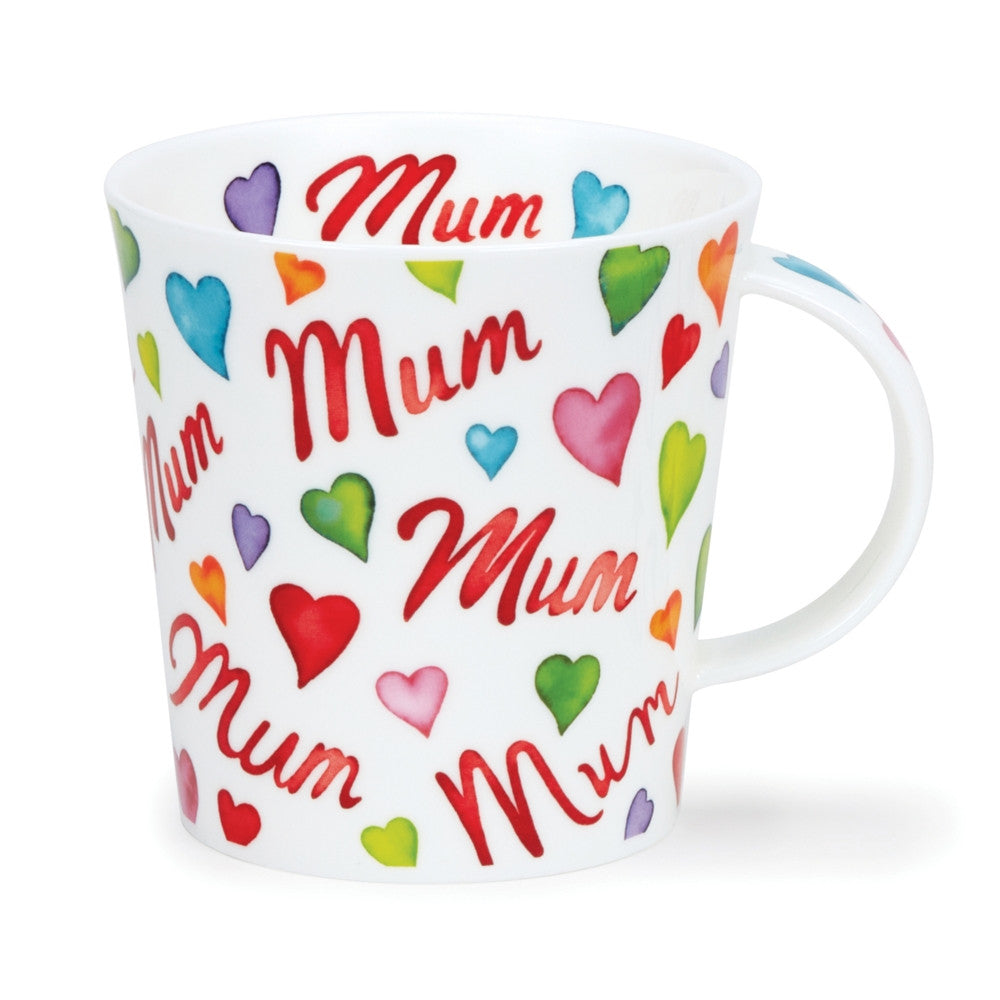 Dunoon Cairngorm Mum Mug. Handmade in England.