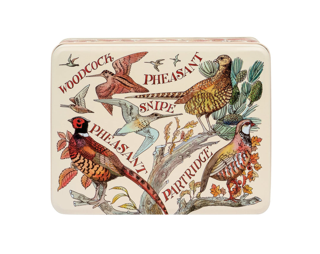 Emma Bridgewater Game Birds Deep Rectangular Tin