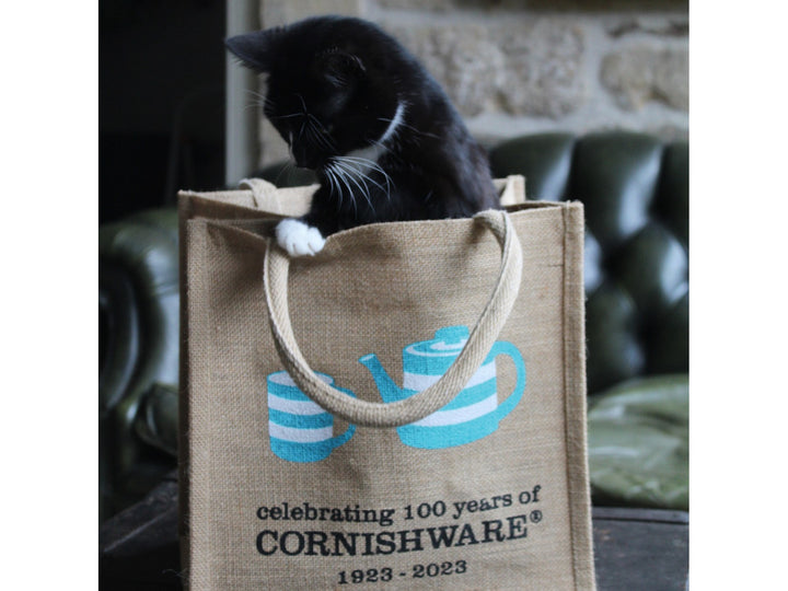 Cornishware Centenary Jute Bag.