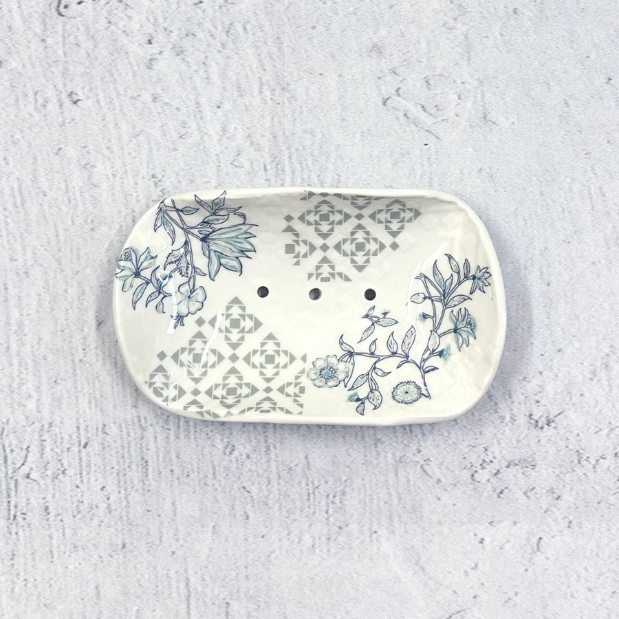 Alex Allday Azalea Ceramic Soap Dish