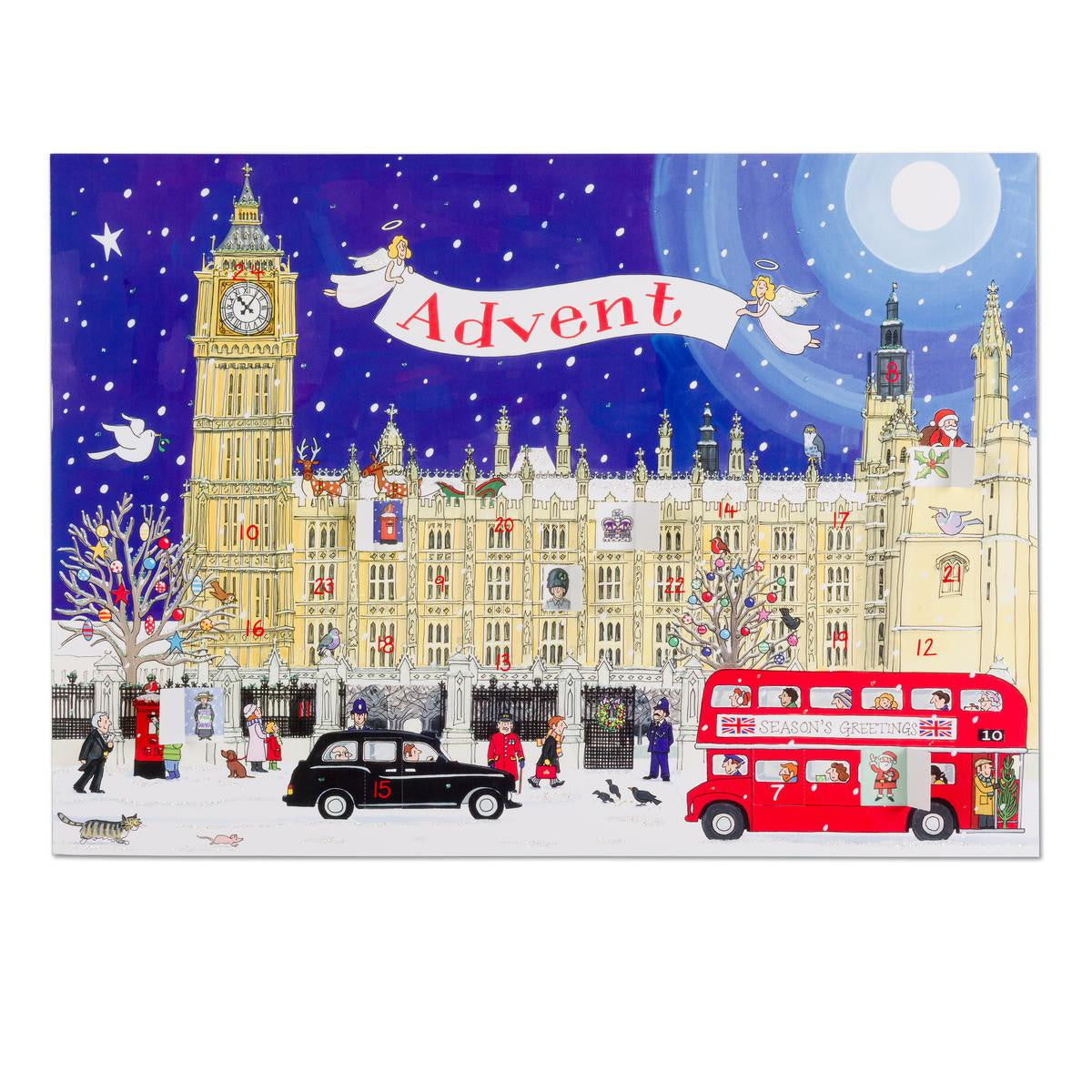 Alison Gardiner Christmas at the Palace of Westminster 1000 pice Jigsaw Puzzle