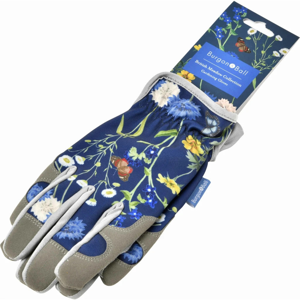 RHS British Meadow Gardening Gloves by Burgon & Ball.