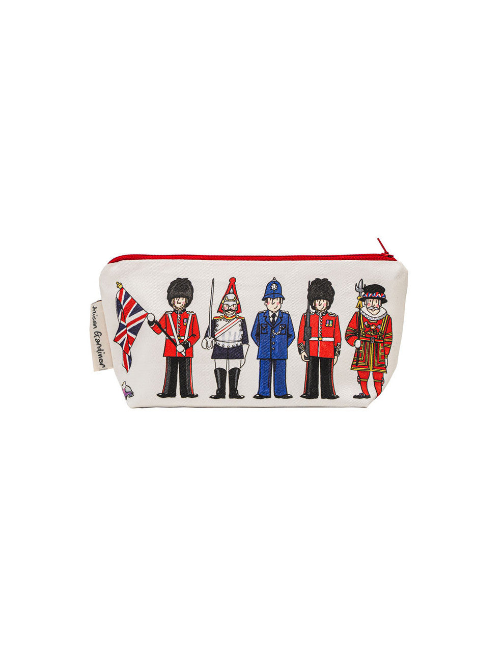 London Figures cosmetic bag/pencil case from Alison Gardiner.
