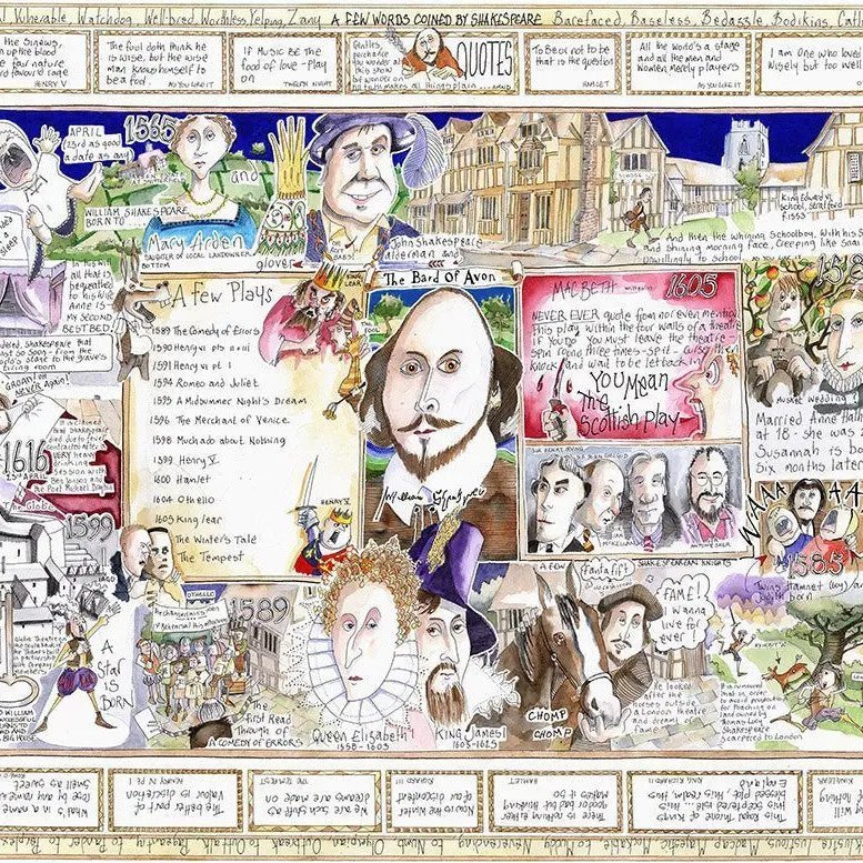 The Bard by Tim Bulmer 1000 piece Jigsaw by All Jigsaw Puzzles.