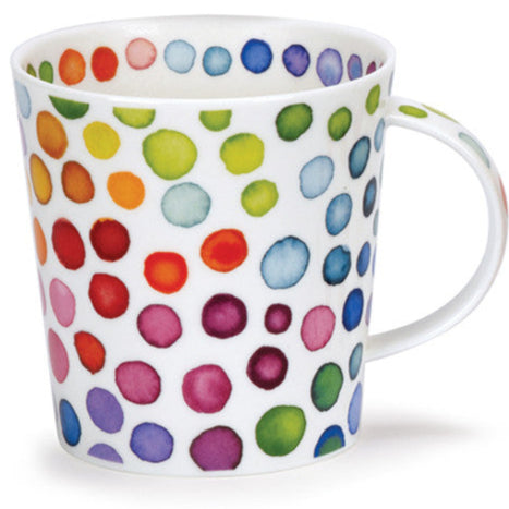 Bone China Dunoon Cairngorm Hot Spots Mug. Handmade in England.