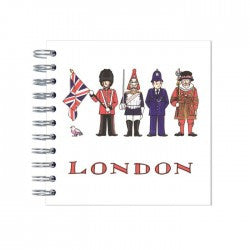 London Figures mini notebook by Alison Gardiner.