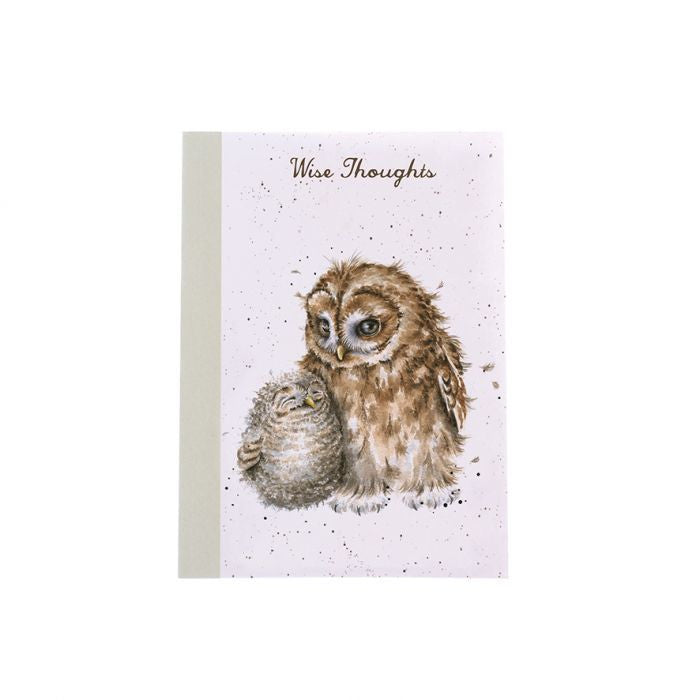 'Wise Thoughts' A6 Notebook by Wrendale Designs