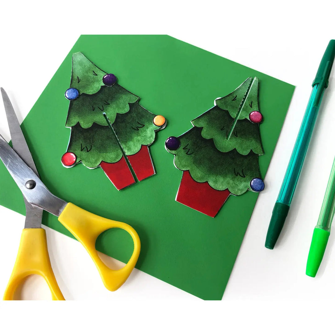 Make Your Own Christmas Tree Card