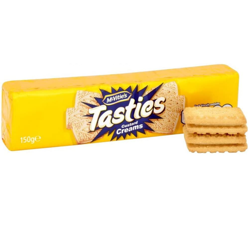 McVities Tasties Custard Cream Cookies