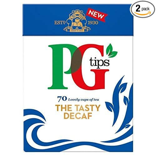 PG Tips Decaf Teabags. 70 ct.