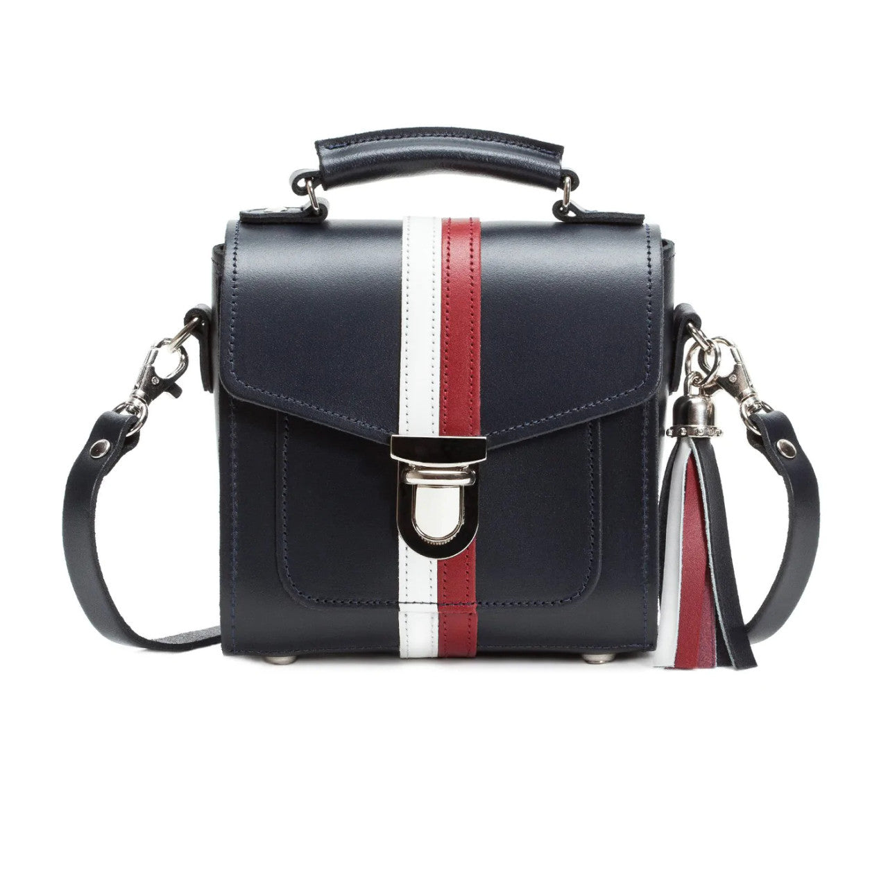 Handmade Leather Sugarcube British Edit Small Handbag by Zatchels.