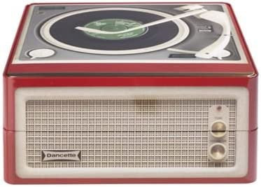 Record Player Tin