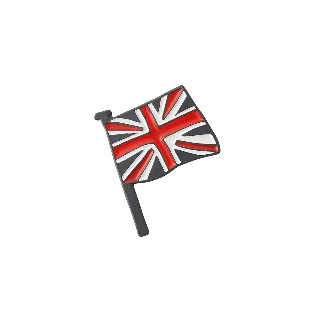 Union Jack Enamel Pin Badge from Victoria Eggs.