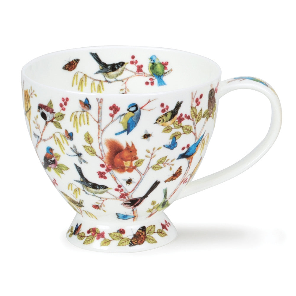 Dunoon Skye Secret Wood Bone China Mug.