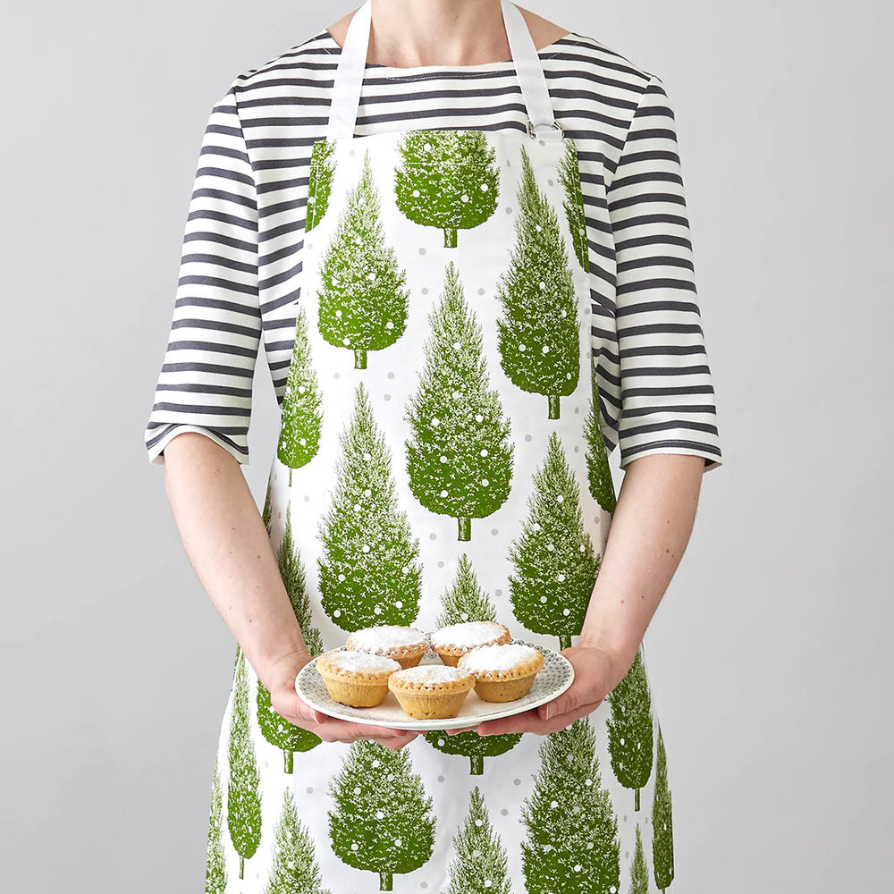 Thornback & Peel Christmas Tree cotton apron.